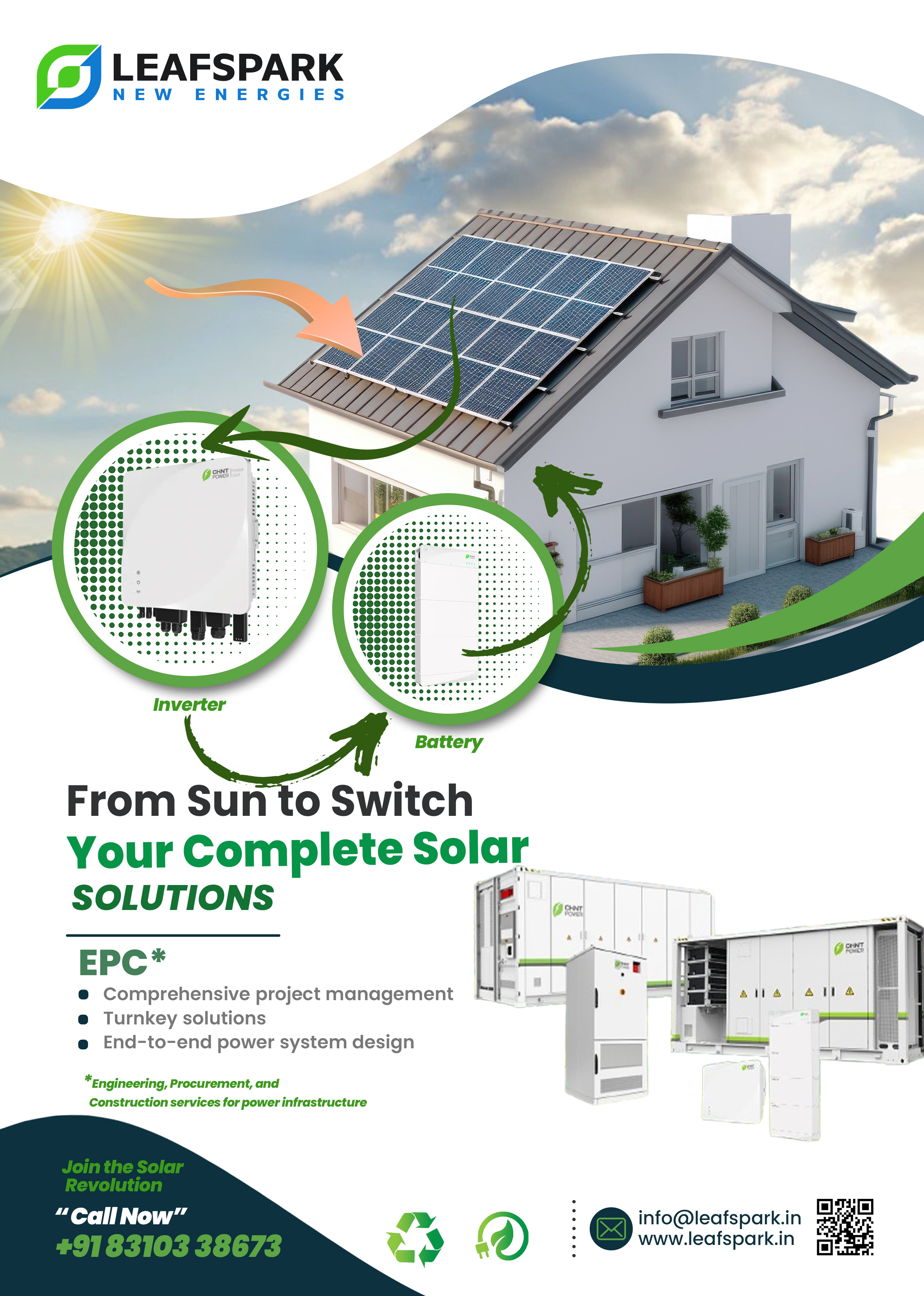 Leafspark Solar Poster